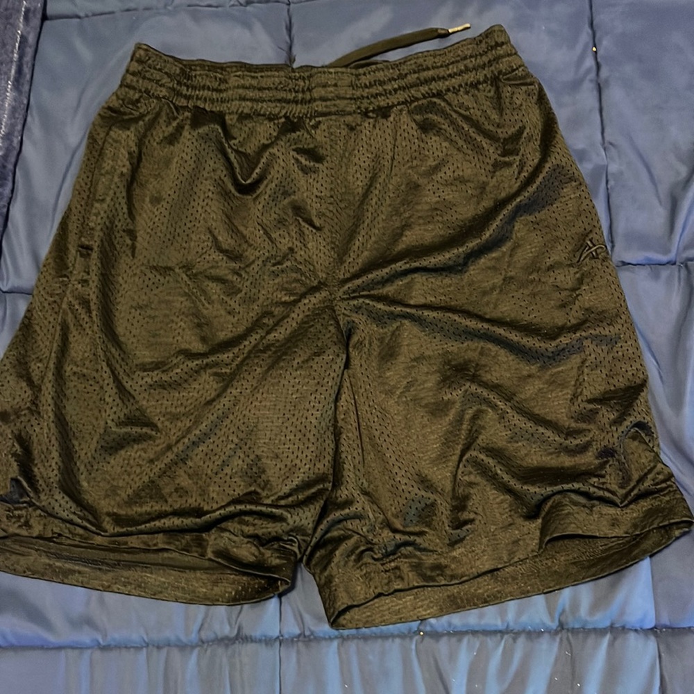 Black basketball shorts